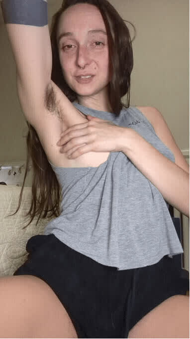 Hairy Armpits porn video with onlyfans model ᗩᗰEᒪEIGᕼᗩ <strong>@ameleigha</strong>