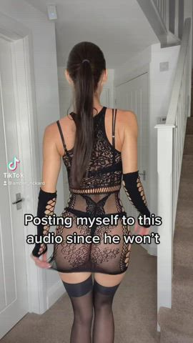 Fishnet porn video with onlyfans model amber_rickard <strong>@amber_rickard</strong>