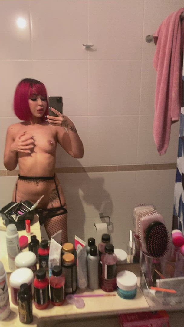 Bathroom porn video with onlyfans model Angel Dose ? <strong>@angel_dose</strong>