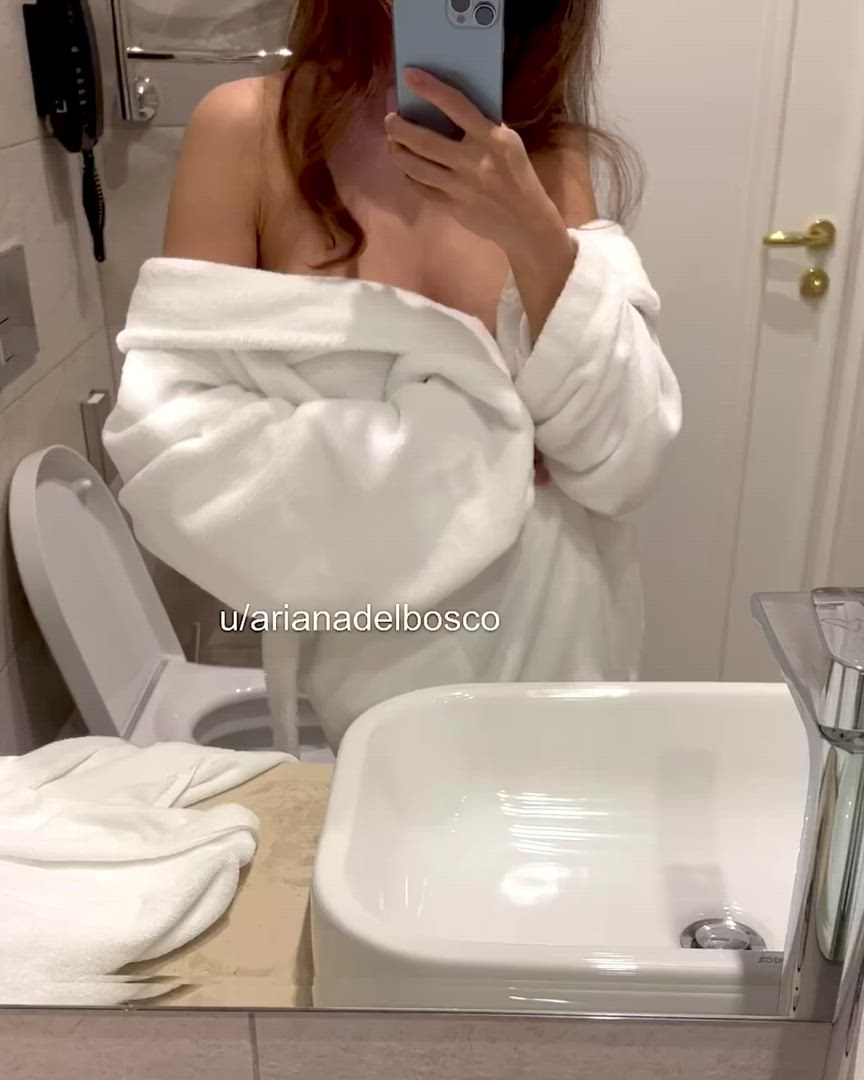 Boobs porn video with onlyfans model Ariana Del Bosco <strong>@thegorgeousari</strong>