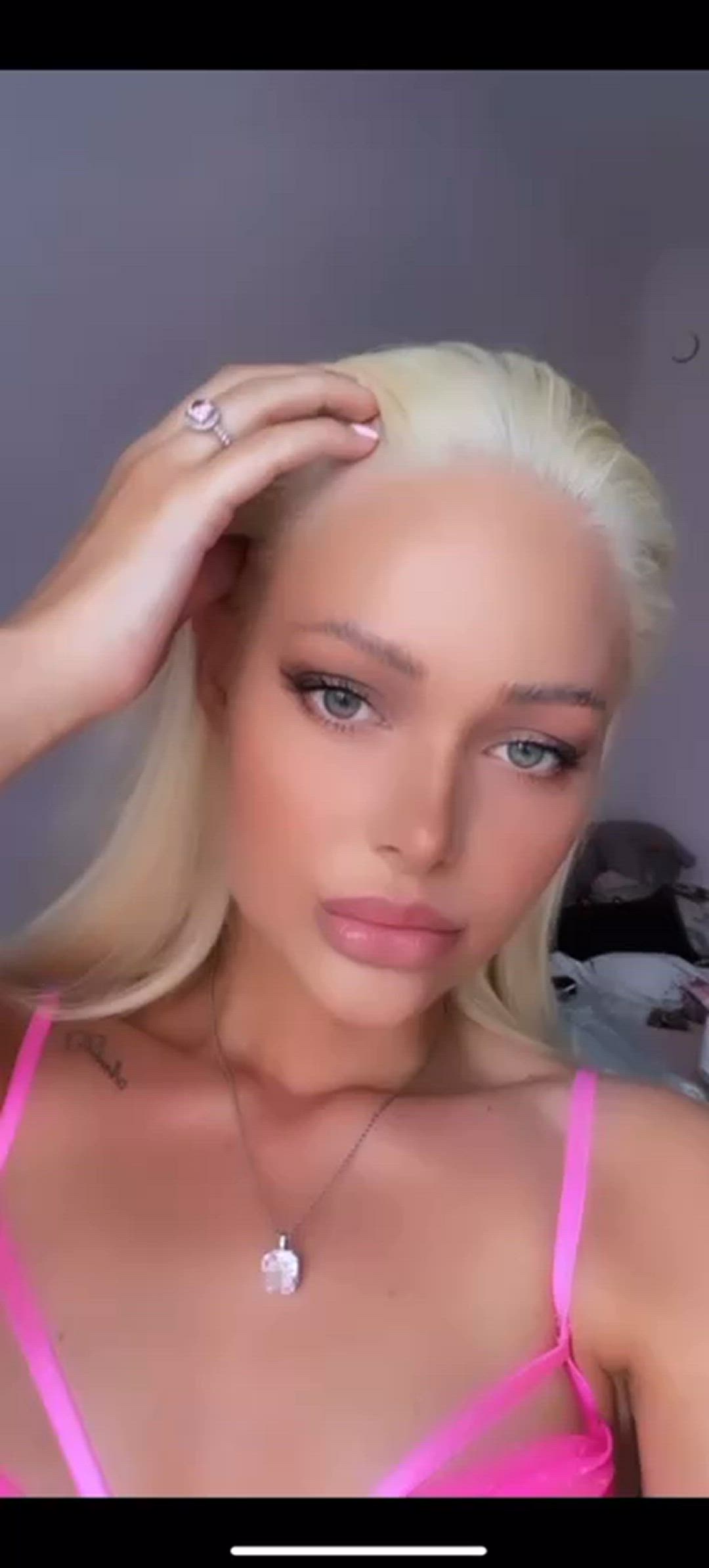Blonde porn video with onlyfans model badbarbiee <strong>@action</strong>