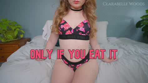Choker porn video with onlyfans model Clarabelle Woods <strong>@xoclarabelle</strong>