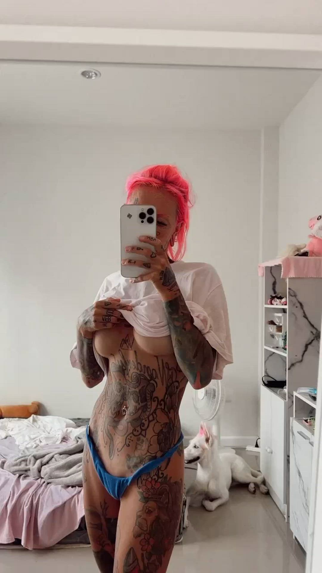 Big Tits porn video with onlyfans model e-maginenot <strong>@bantikboy</strong>