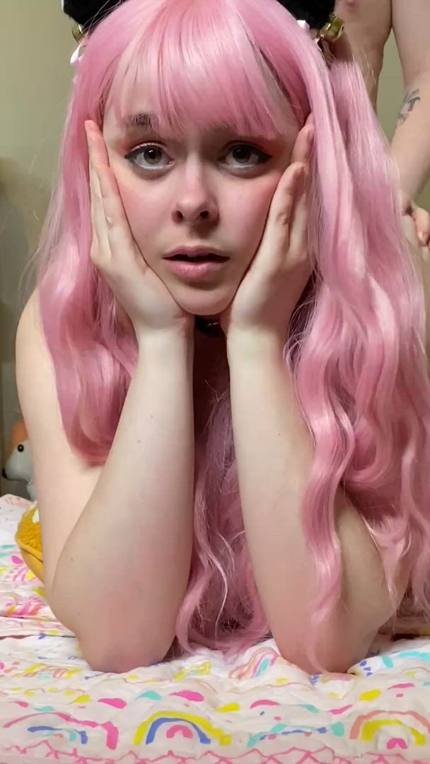 Ahegao porn video with onlyfans model faunafae <strong>@fauna.fae</strong>