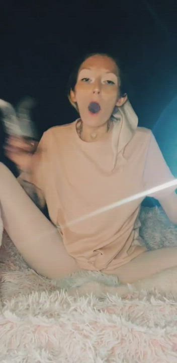 Blonde porn video with onlyfans model gabberina k <strong>@gabberina_k</strong>