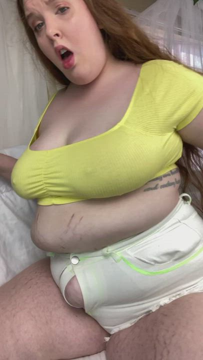 BBW porn video with onlyfans model Ginger (ero-hime) <strong>@erohime</strong>