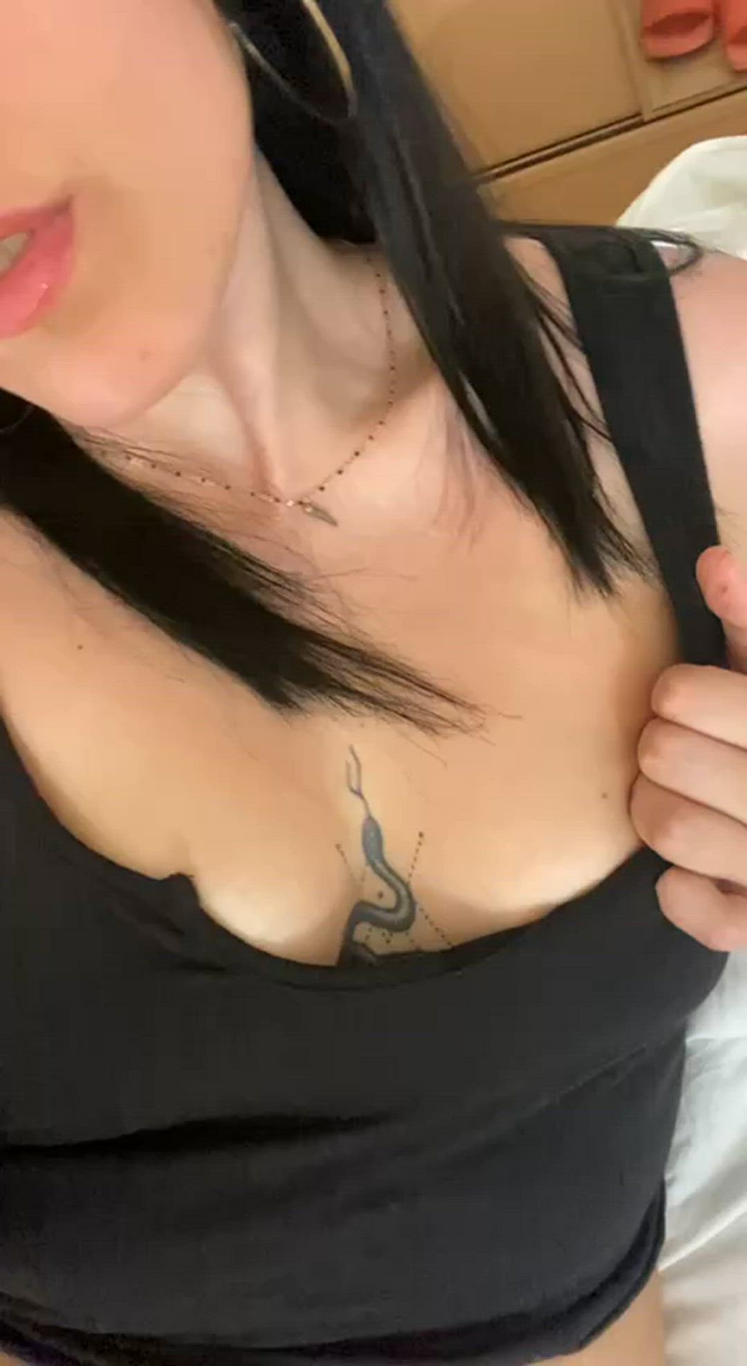 Tits porn video with onlyfans model gioiaredd <strong>@gioiaredd</strong>