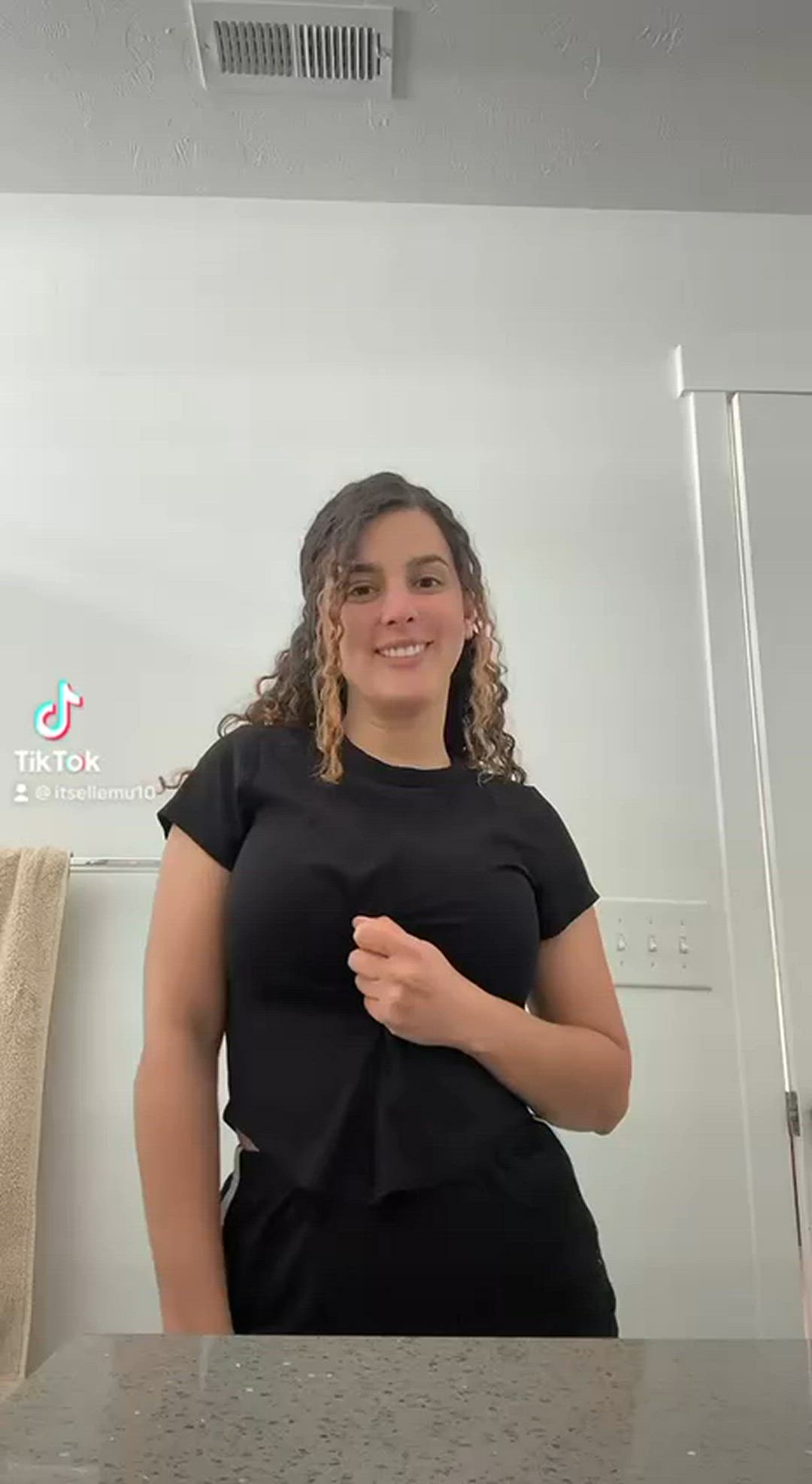 Big Tits porn video with onlyfans model itsellemu <strong>@itsellemu</strong>