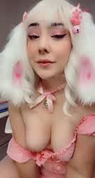 Ahegao porn video with onlyfans model Kai Kitsune <strong>@kaikitsune</strong>