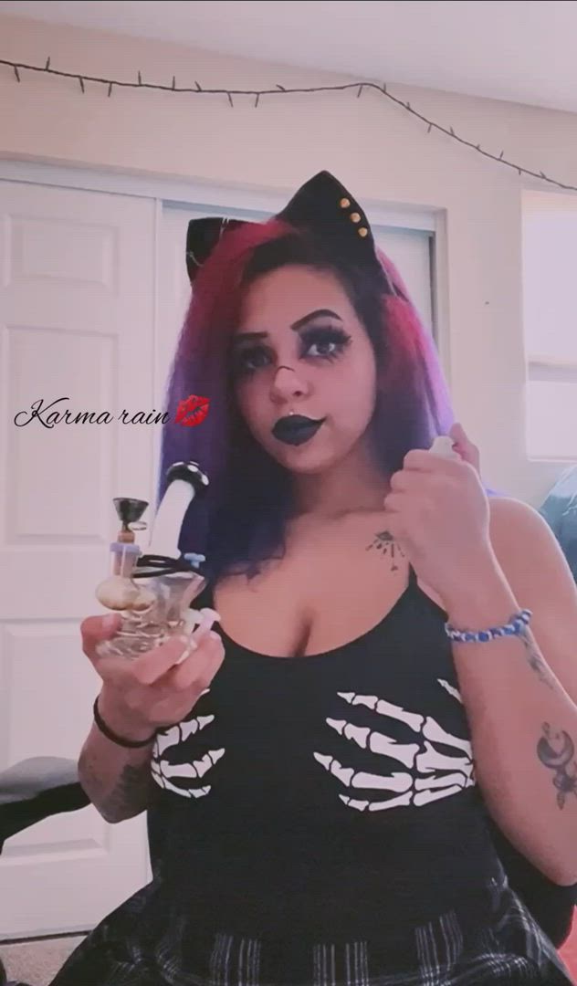 Big Tits porn video with onlyfans model Karma rain? <strong>@ouijababyy666</strong>
