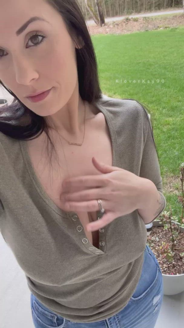 Tits porn video with onlyfans model Klover Kay <strong>@kloverkay901</strong>