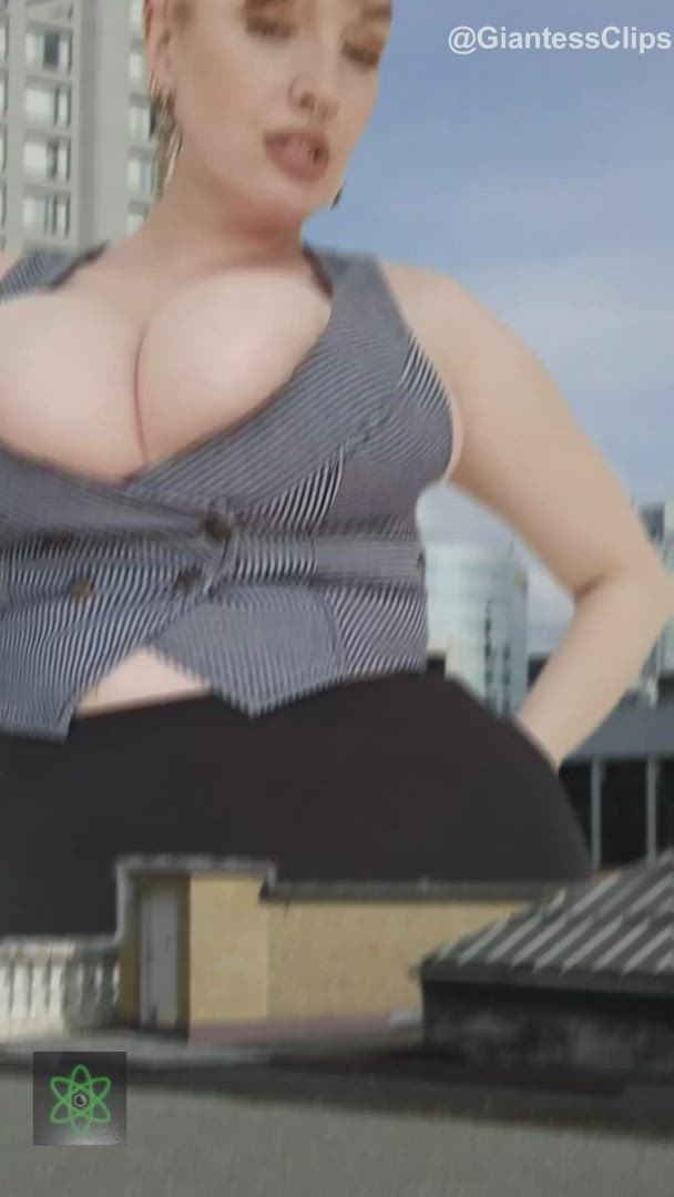 Big Tits porn video with onlyfans model Larger Than Life Giantess <strong>@giantessclips</strong>