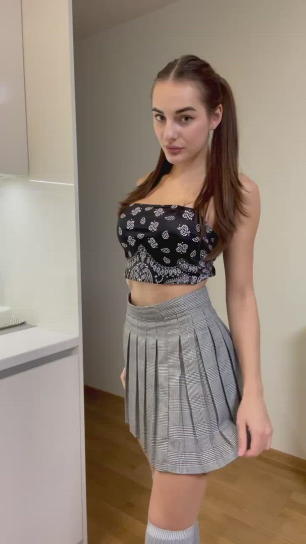 Leila? lovinleila OnlyFans schoolgirl porn video | Clip #164692