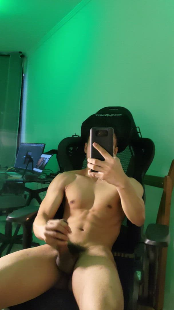 Cum porn video with onlyfans model Leo! <strong>@leowred</strong>