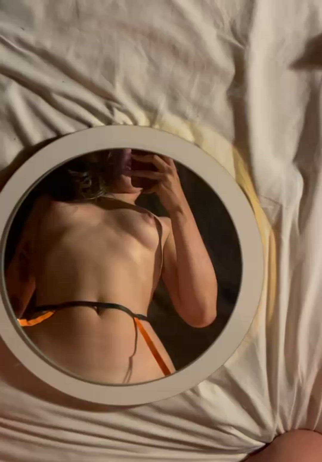 Mirror porn video with onlyfans model lilithskids <strong>@lilithskids</strong>