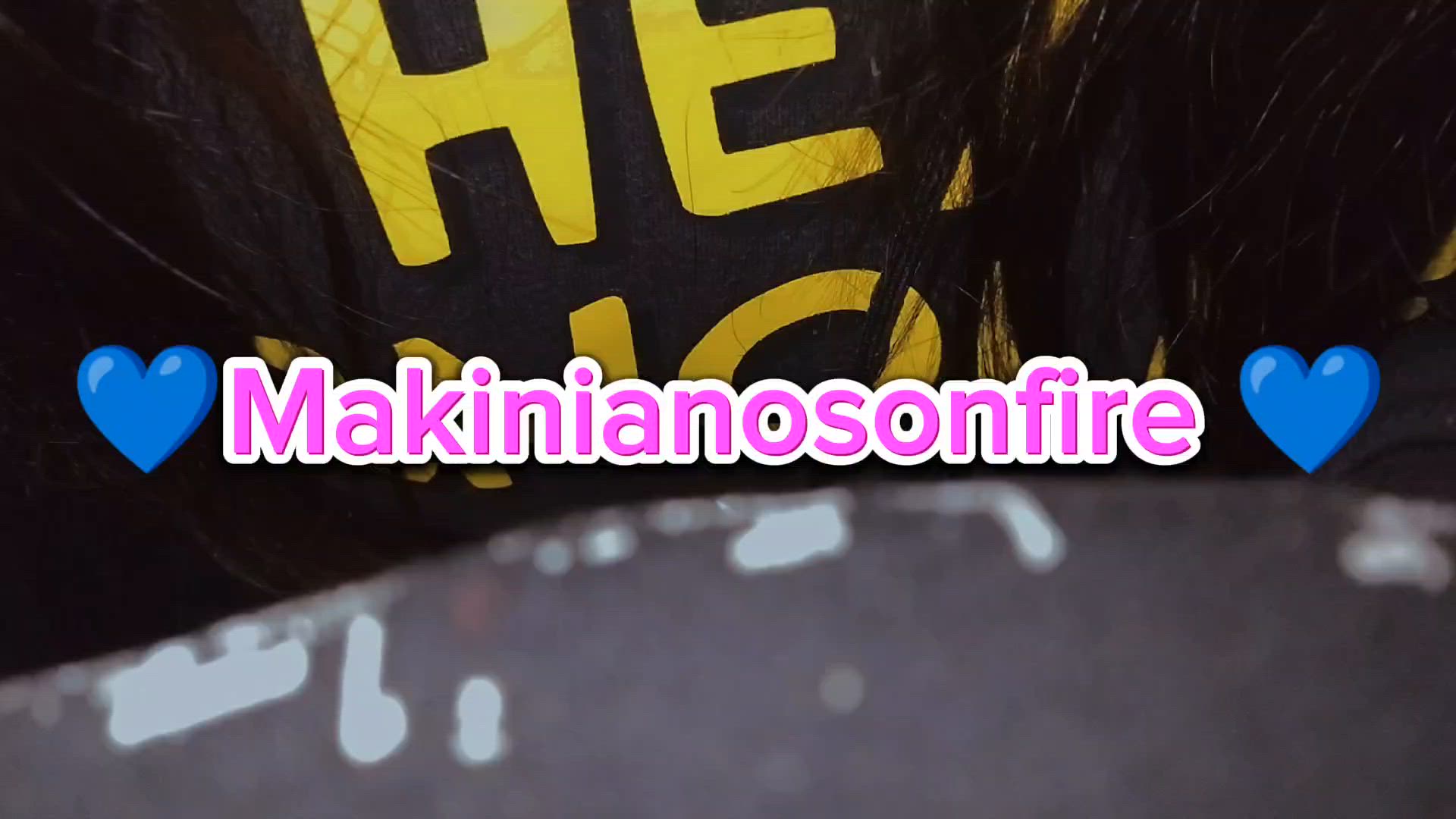 Amateur porn video with onlyfans model makinianosonfire <strong>@makinianosonfire</strong>