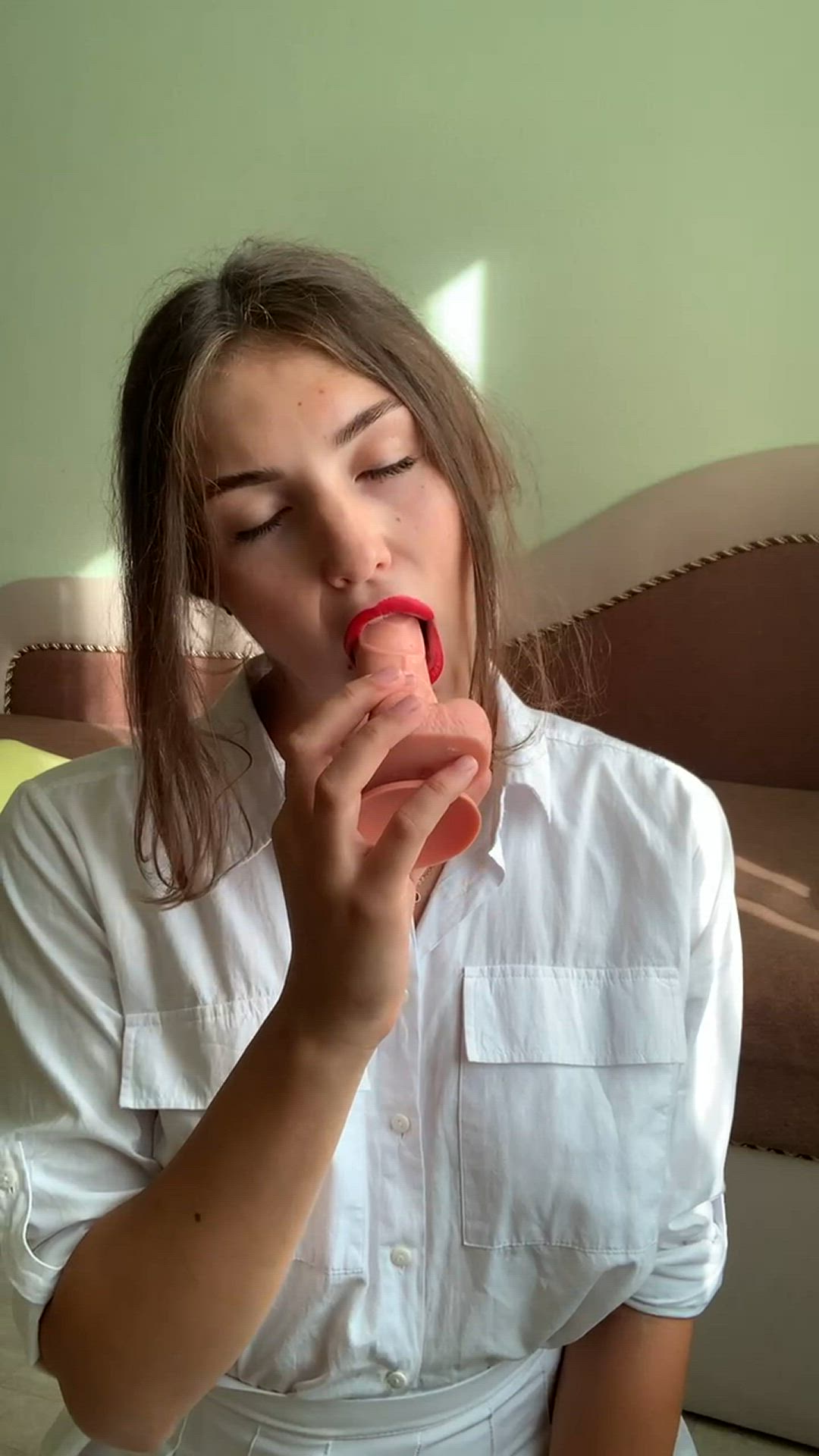 Blowjob porn video with onlyfans model mermaidbest <strong>@action</strong>