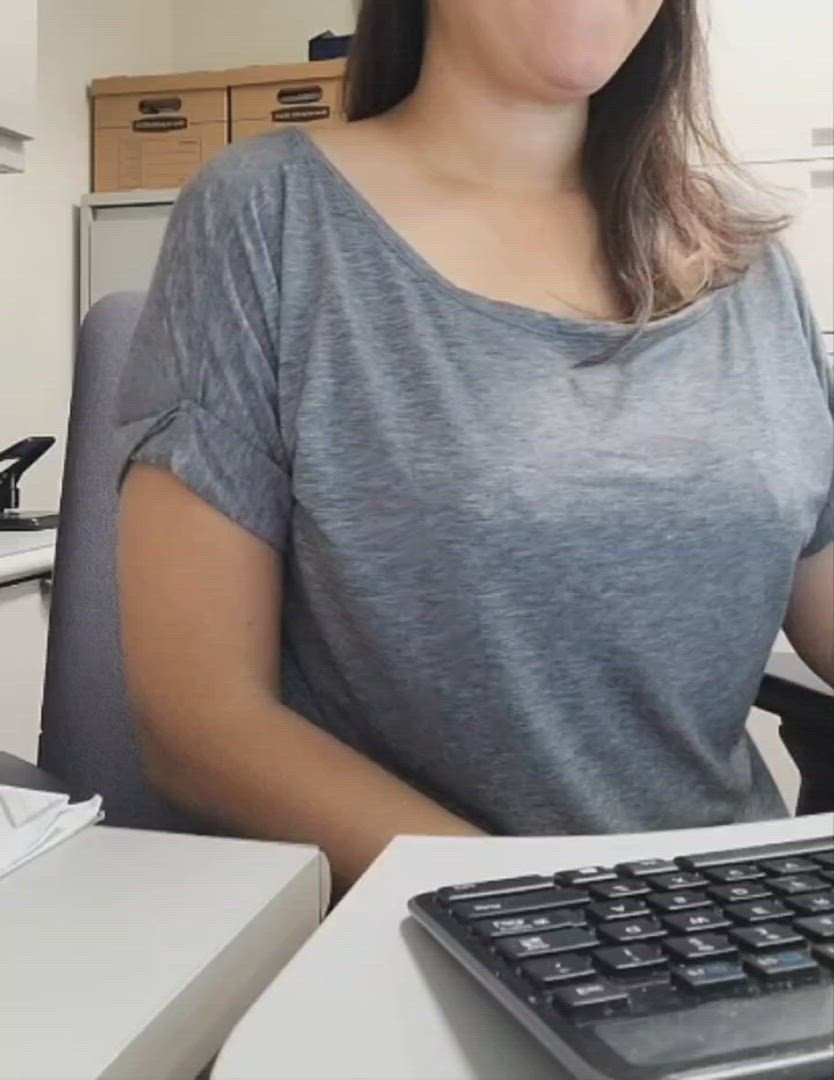 Coworker porn video with onlyfans model Miss Violette <strong>@miss_violette</strong>