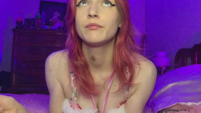 Ahegao porn video with onlyfans model Nat <strong>@cinnamoncyn.69</strong>