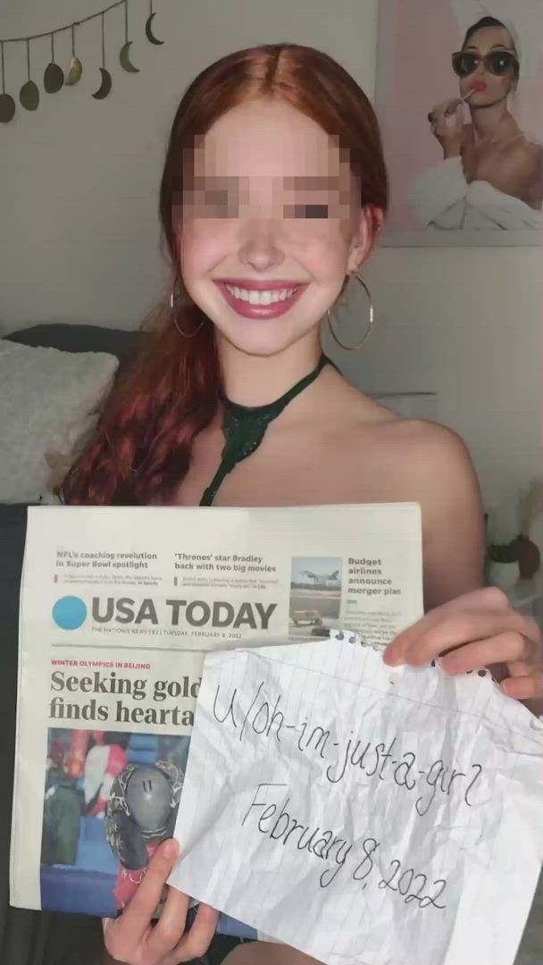 Redhead porn video with onlyfans model oh-im-just-a-girl <strong>@just-a-girl</strong>