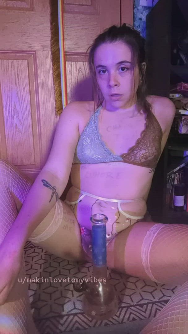Brunette porn video with onlyfans model bajablasted99 <strong>@bajablasted99</strong>