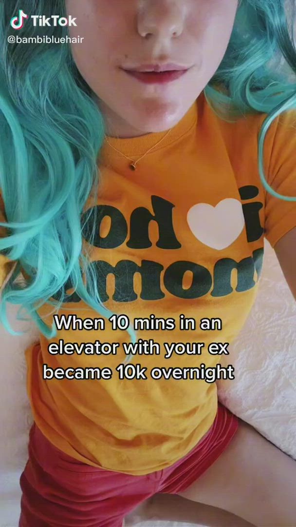 Blue porn video with onlyfans model  <strong>@bambibluehair</strong>