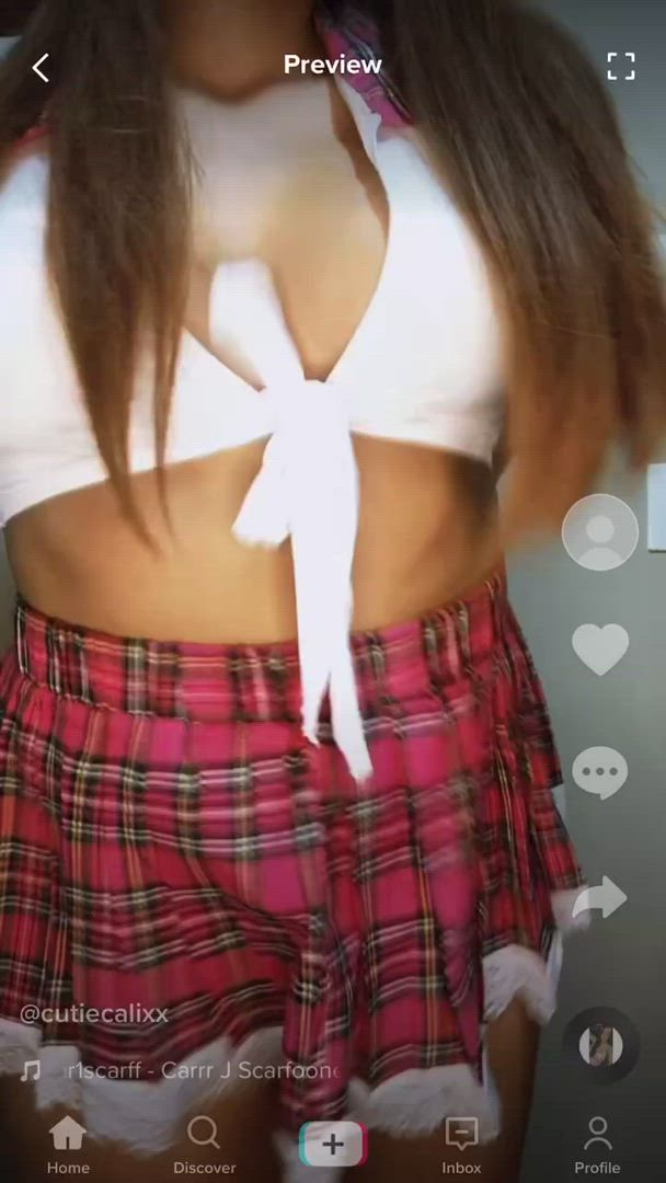 Schoolgirl porn video with onlyfans model cutiecalix <strong>@cutiecalix</strong>