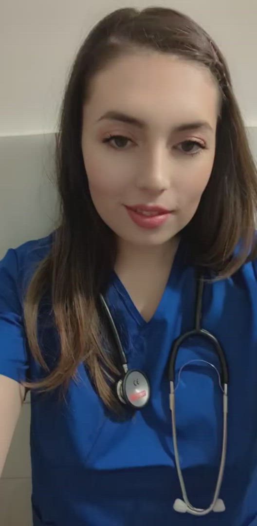 Nurse porn video with onlyfans model hollymolly97 <strong>@hollymolly97</strong>
