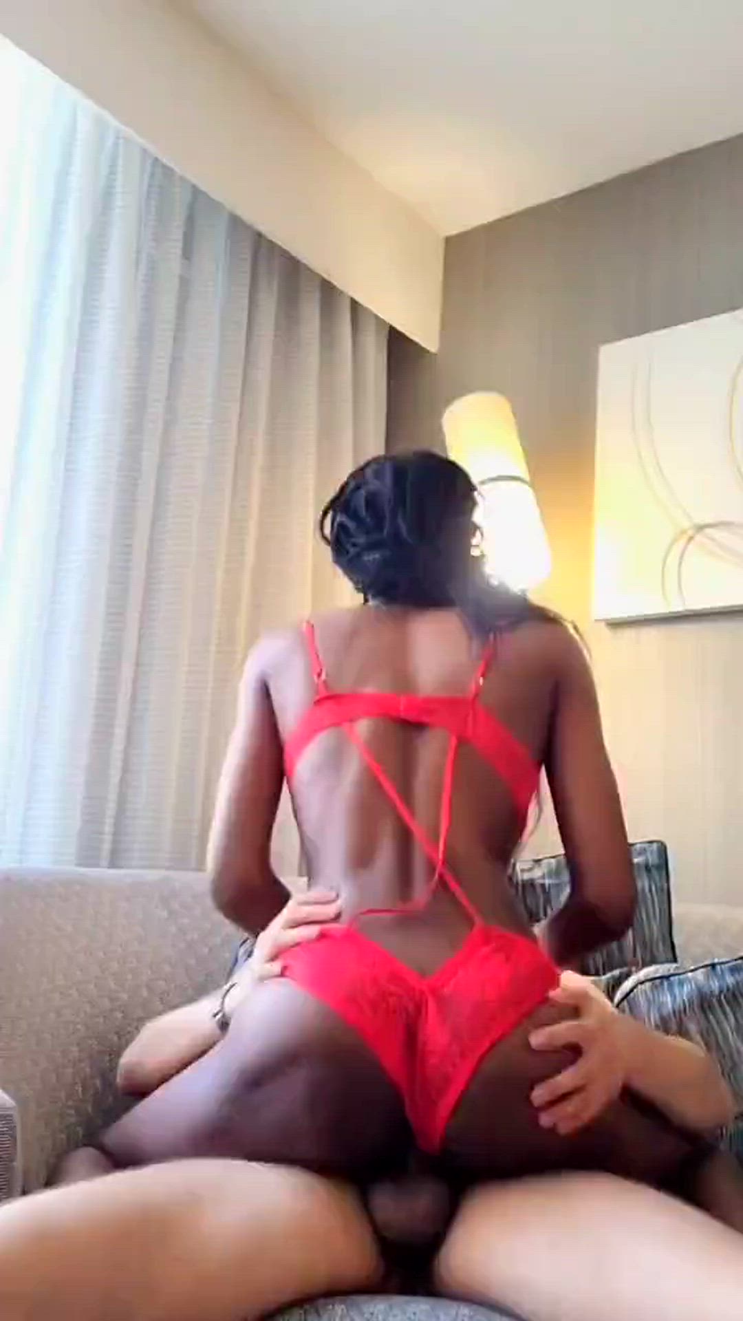 Ebony porn video with onlyfans model  <strong>@kaitlance</strong>