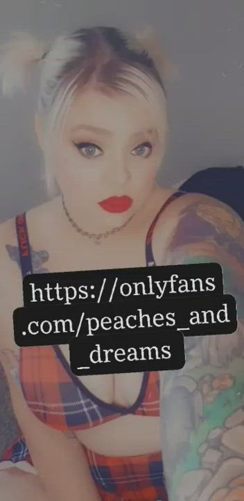 Big Tits porn video with onlyfans model peaches_and_dreams fan <strong>@peaches_and_dreams</strong>