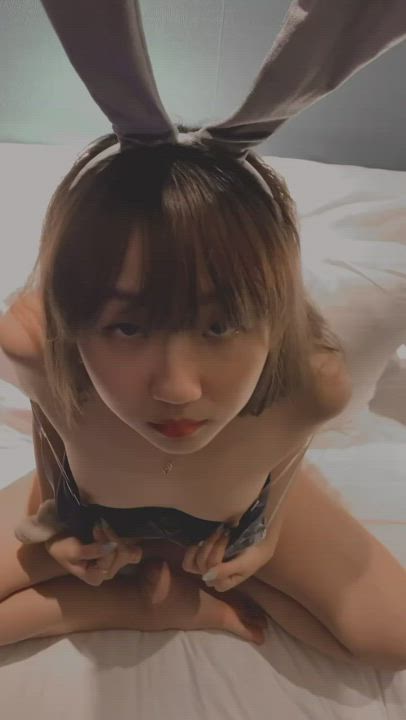 Asian porn video with onlyfans model Pocket Bunny <strong>@pocketbunnyy</strong>