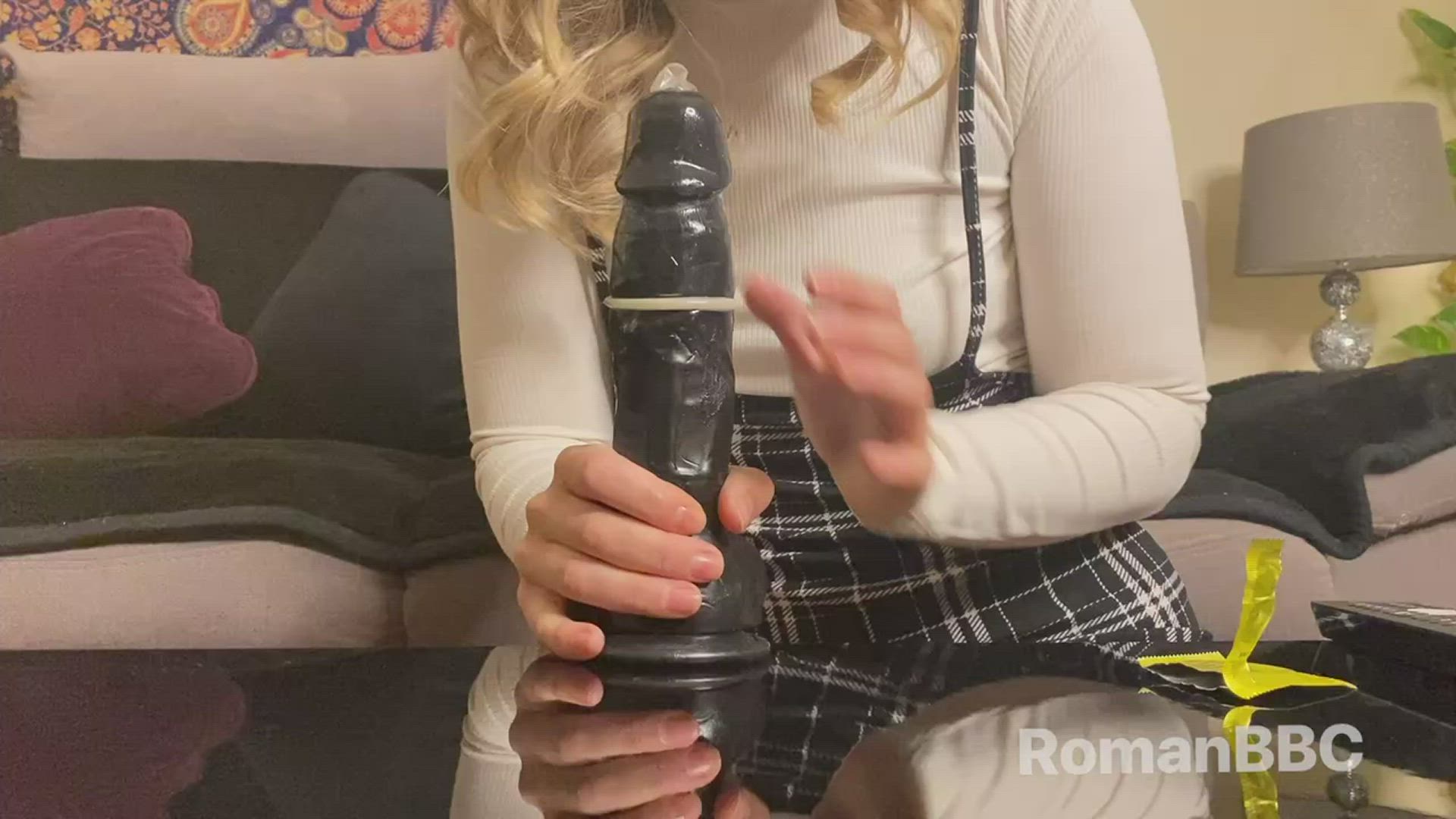 Dildo porn video with onlyfans model Roman <strong>@lillieinlove</strong>