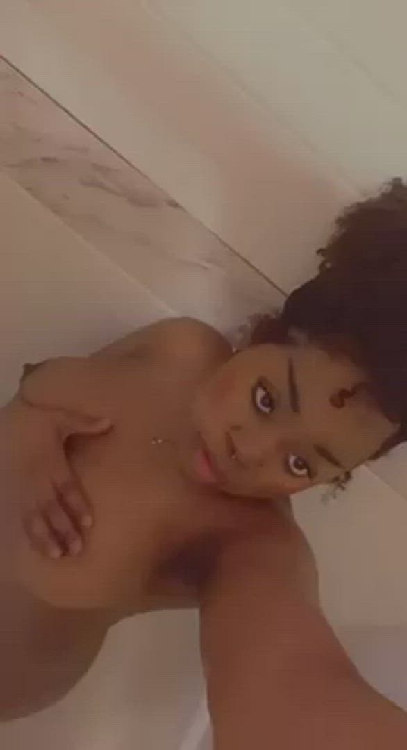 Ebony porn video with onlyfans model Shrek <strong>@hellokittiefleshlight</strong>
