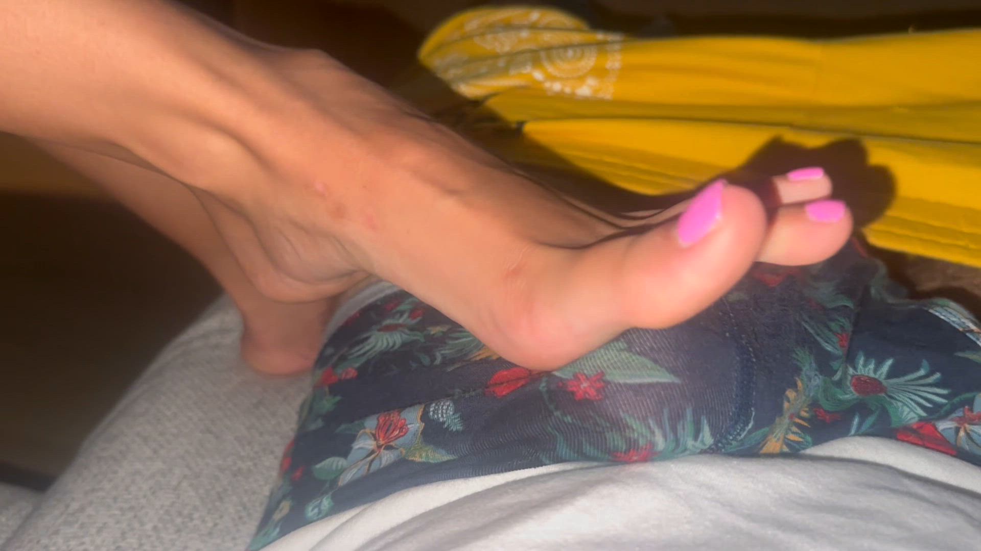 Foot Fetish porn video with onlyfans model Solear <strong>@solear98</strong>
