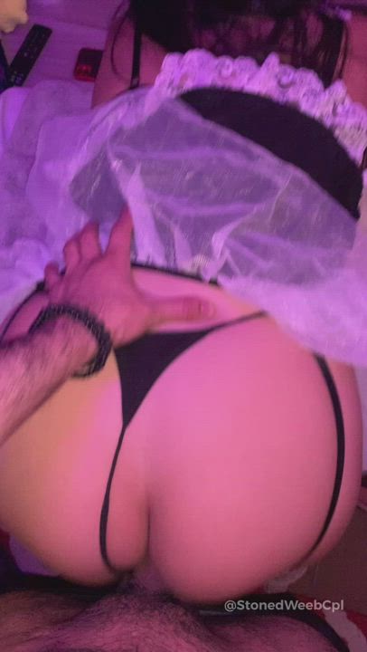 Amateur porn video with onlyfans model StonedWeebCpl <strong>@bbygirlndbbyboy</strong>