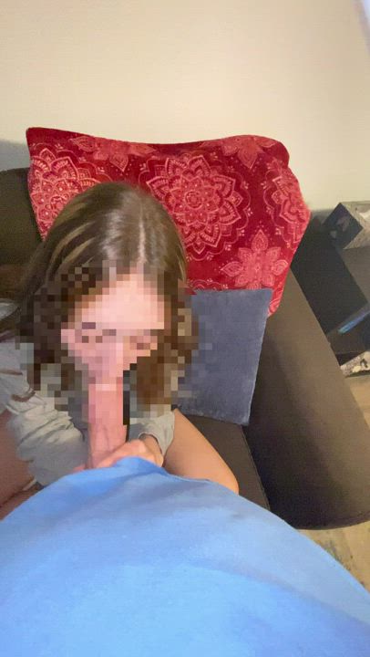 Blowjob porn video with onlyfans model Zozo <strong>@secretcouple420</strong>