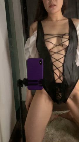 Asian porn video with onlyfans model cutecookieslut <strong>@makecoke</strong>