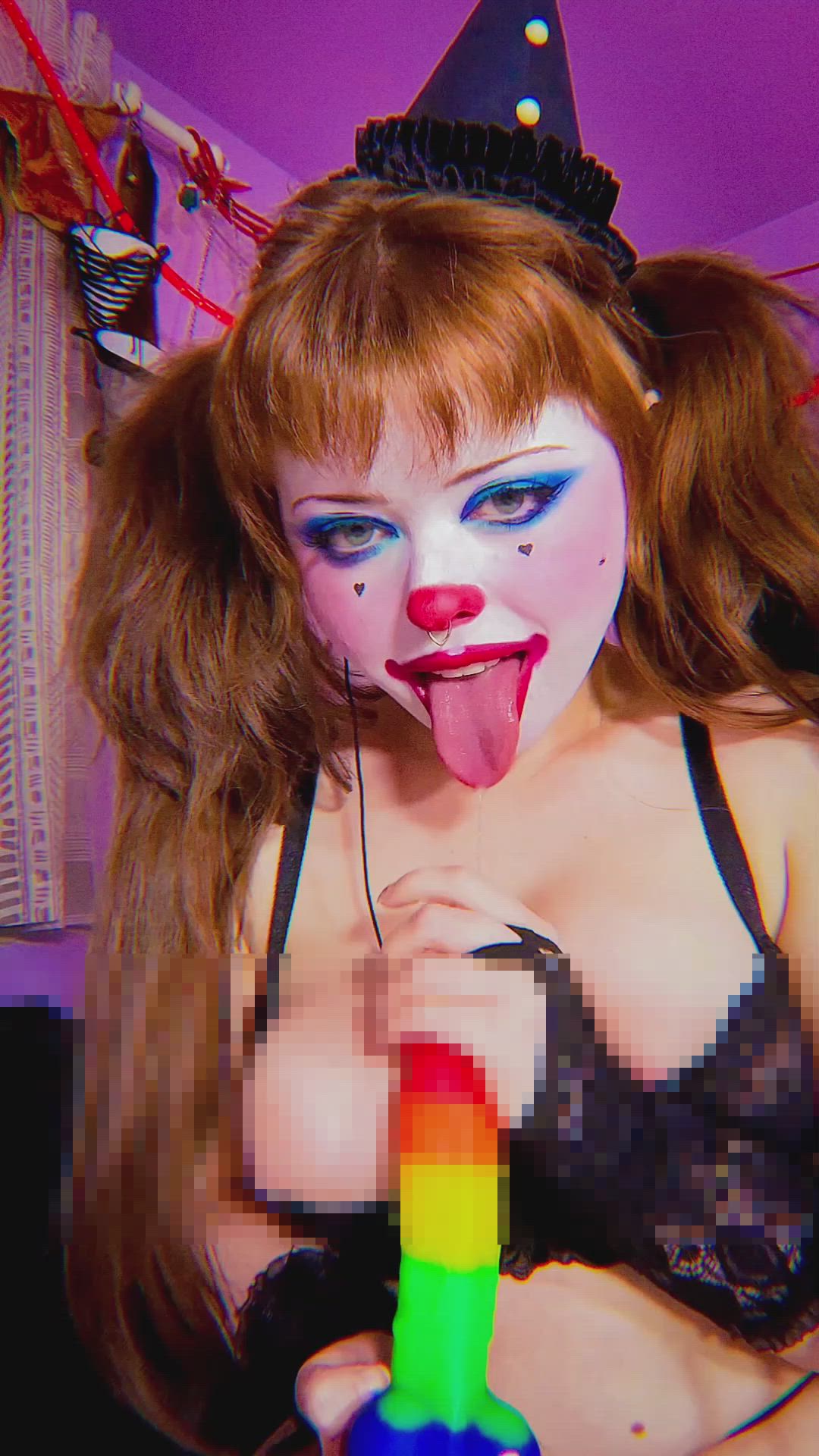 Amateur porn video with onlyfans model Scarlett <strong>@scarlettclown</strong>