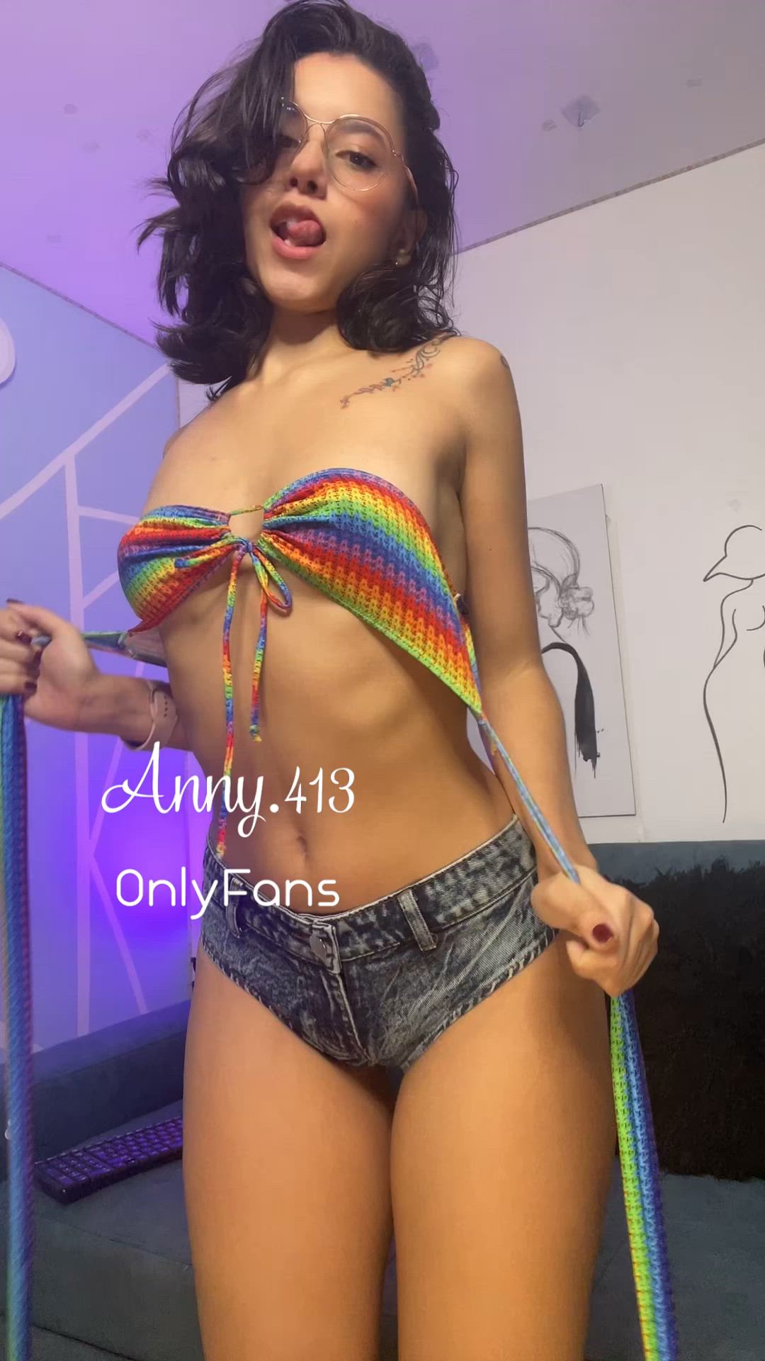 Tits porn video with onlyfans model anny413 <strong>@anny.413</strong>