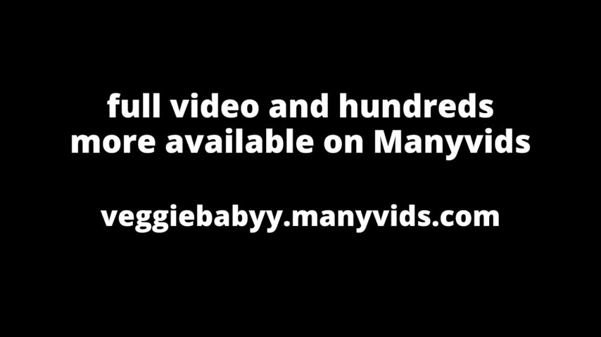 Sissy porn video with onlyfans model veggiebabyy <strong>@veggiebabyy</strong>