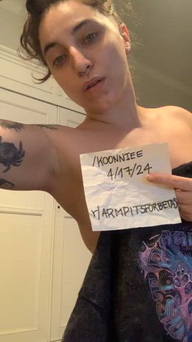 Armpits porn video with onlyfans model Konniee <strong>@misskey</strong>