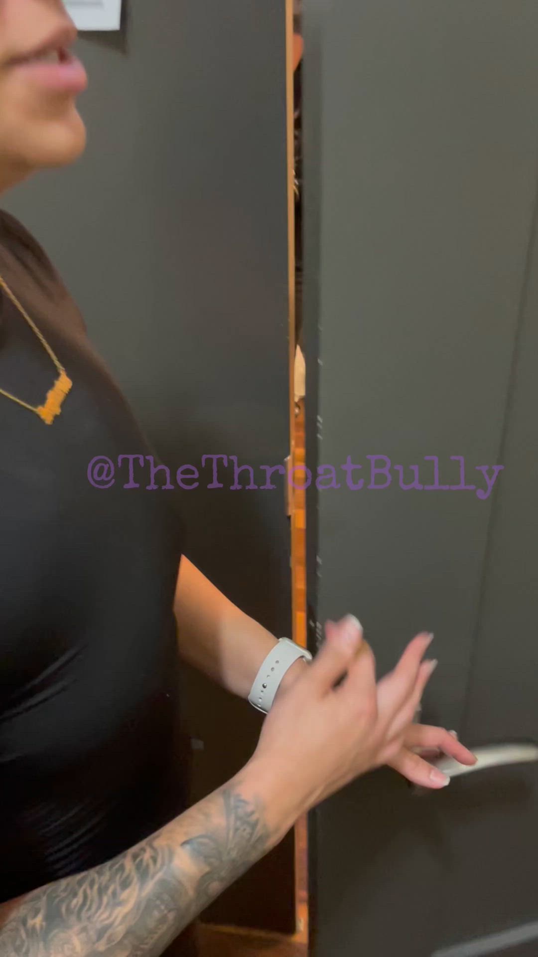 Amateur porn video with onlyfans model The throat bully <strong>@thethroatbully</strong>