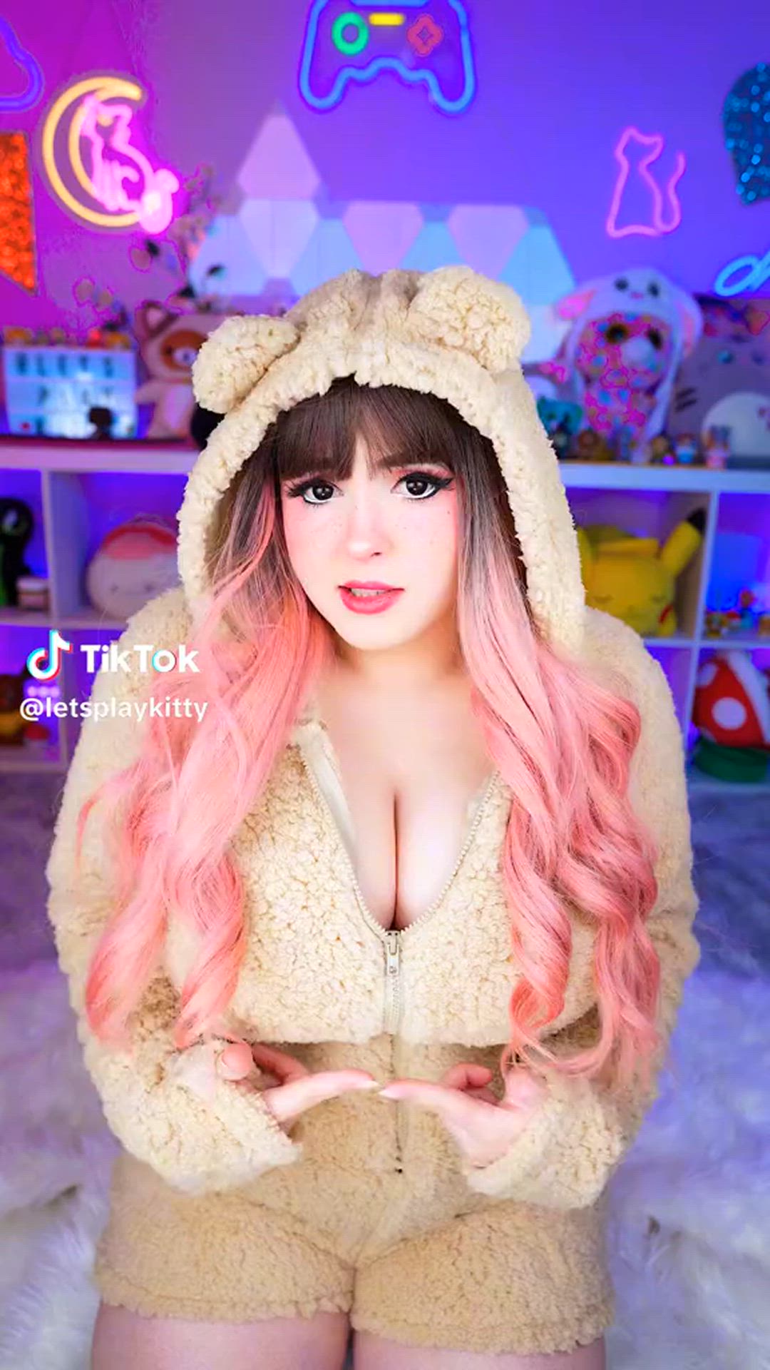 Big Tits porn video with onlyfans model LetsPlayKitty <strong>@letsplaykitty</strong>