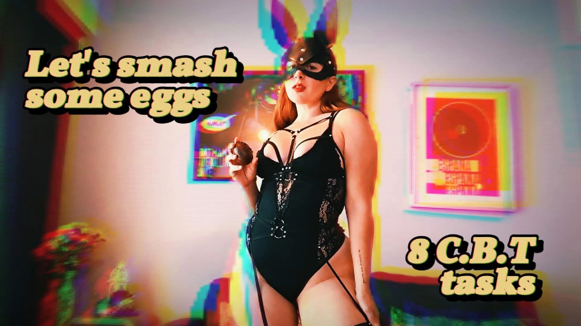 Ballbusting porn video with onlyfans model SourpatchBunny <strong>@sourpatch.bunny</strong>