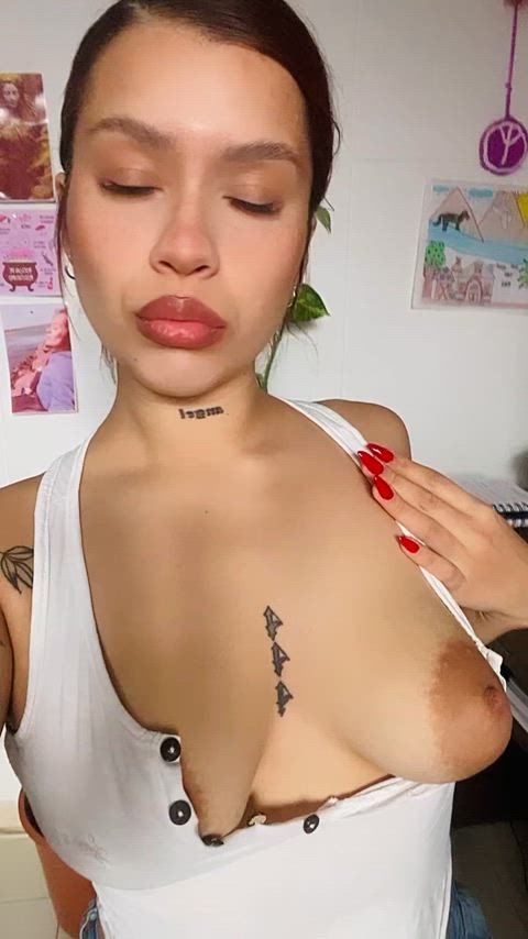 Tits porn video with onlyfans model 444inlov <strong>@inlovwithm3</strong>