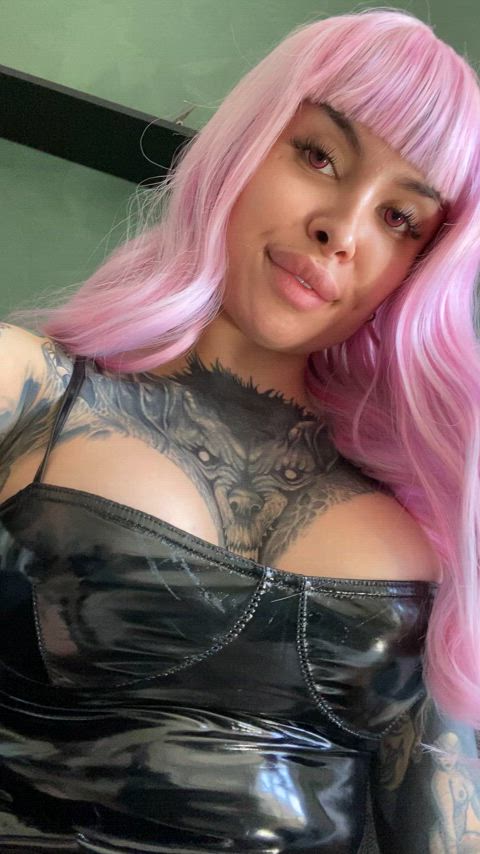 Girl Dick porn video with onlyfans model badninax <strong>@badninax</strong>