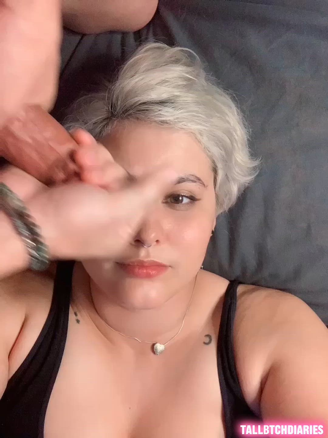 Cumshot porn video with onlyfans model  <strong>@tallbtchdiaries</strong>