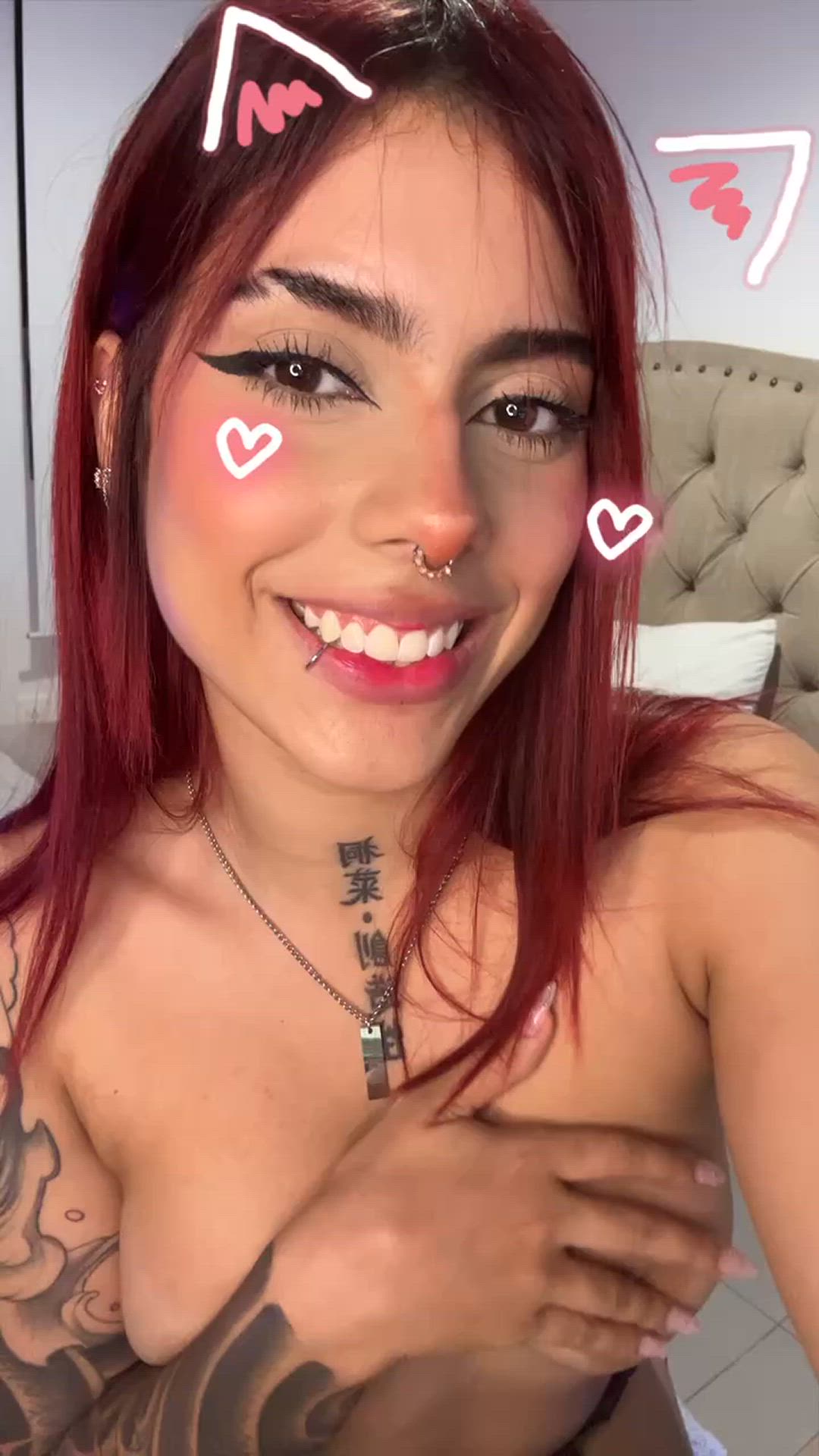Tits porn video with onlyfans model kiribaby <strong>@action</strong>