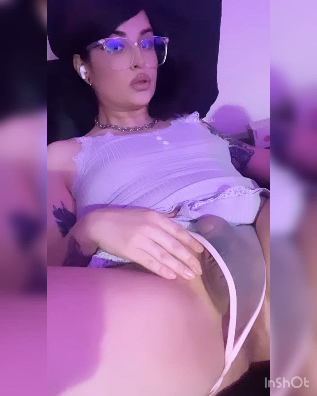 Trans porn video with onlyfans model Monika Kiddo <strong>@monikakiddo</strong>